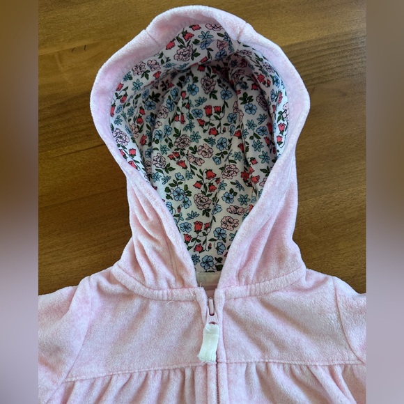 Carter's Fleece Hooded Jumpsuit - Picture 9 of 10